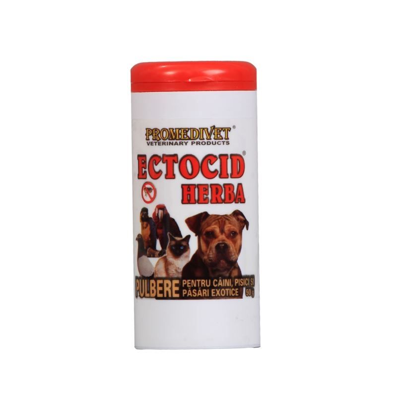 Pudra Antiparazitara Ectocid Herba 50 g