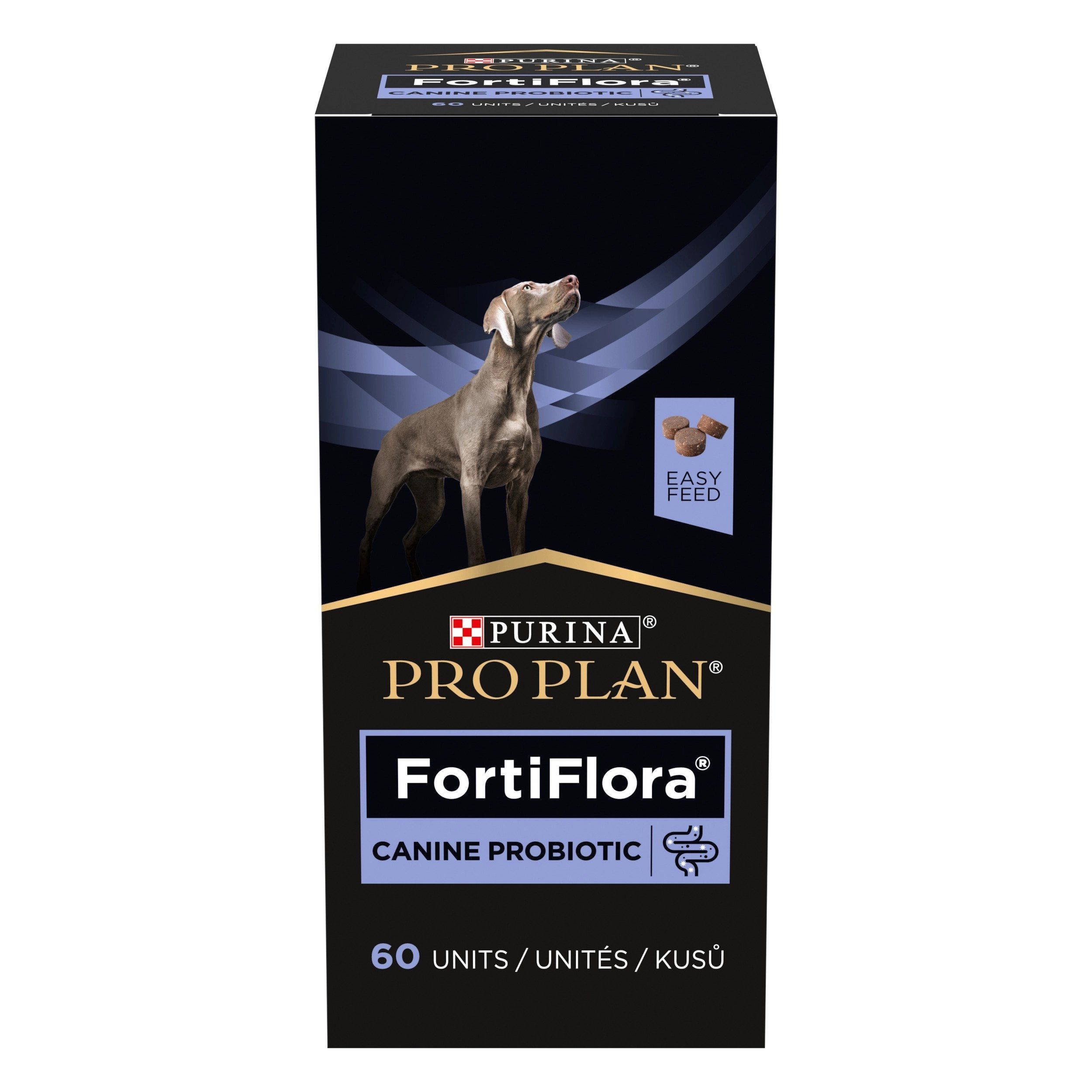 Purina Pro Plan Fortiflora Canine Probiotic, 60 Tablete Masticabile