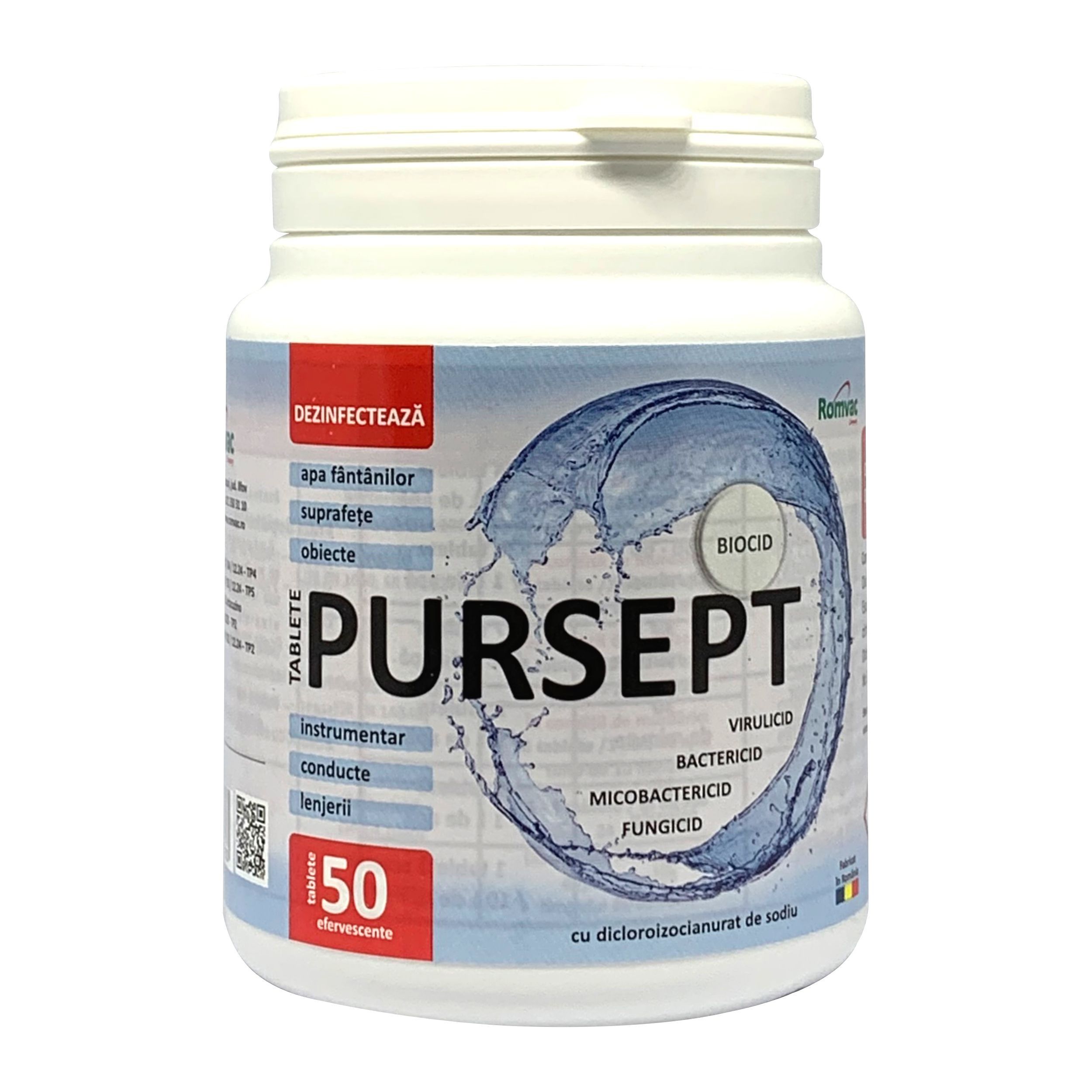 PURSEPT, 50 comprimate