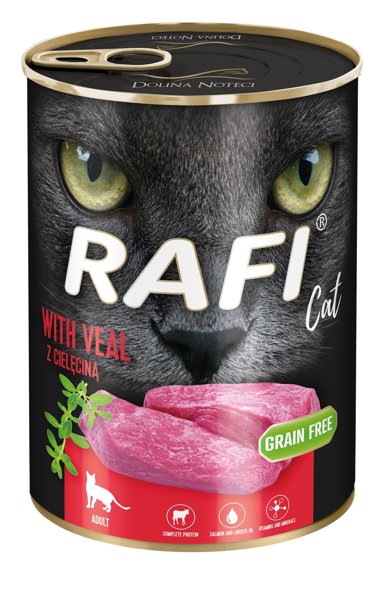 Hrana Umeda Pisici, Rafi Cat, Vitel, 400 g