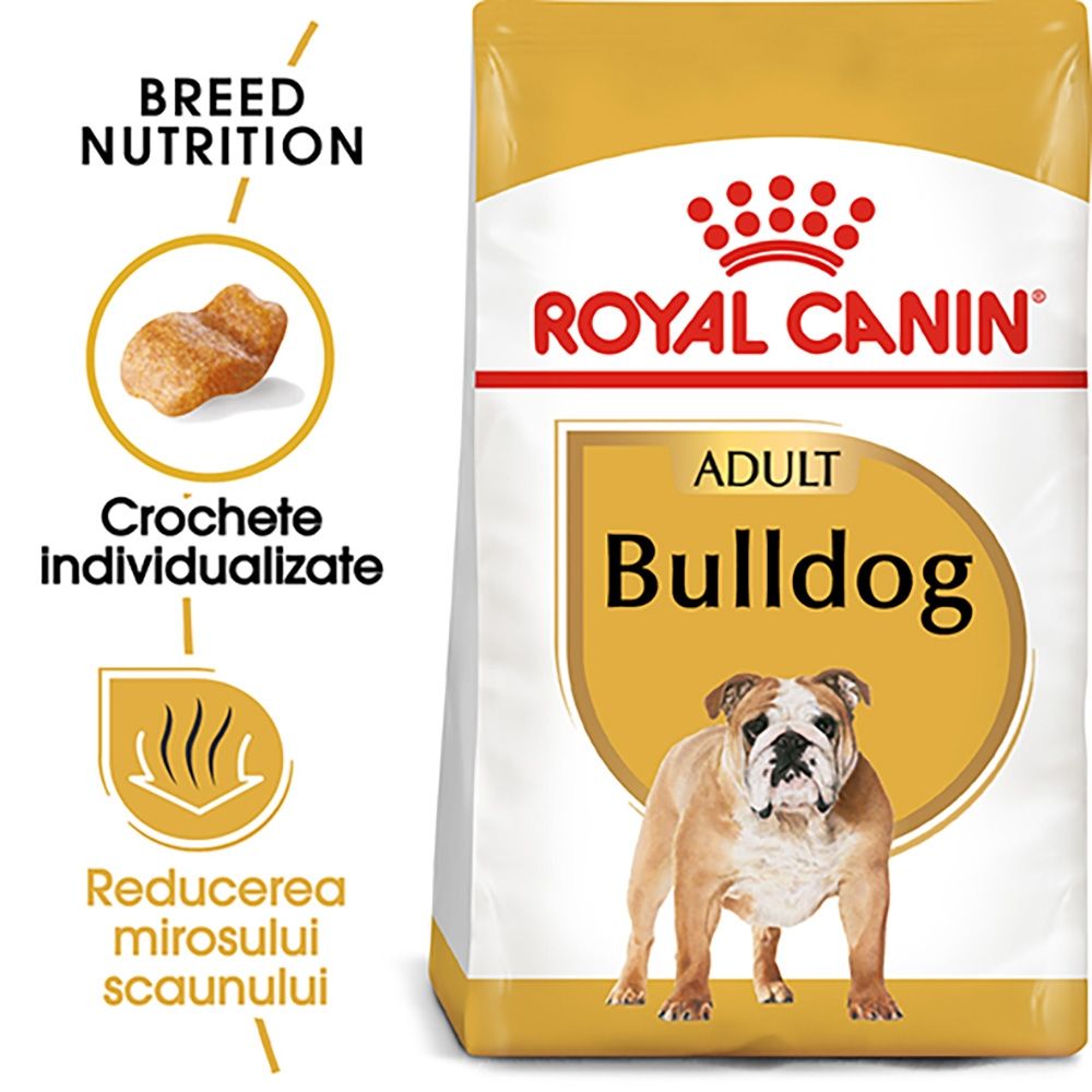 Royal Canin Bulldog Adult hrana uscata caine, 3 kg