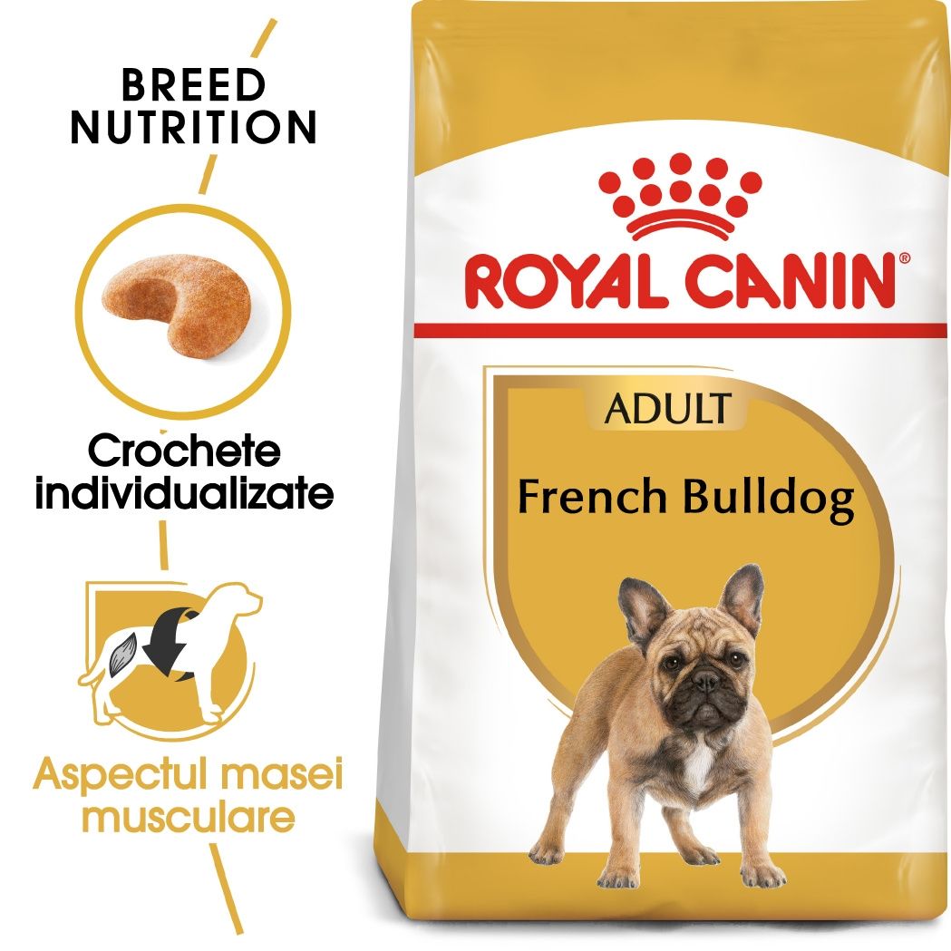 Royal Canin French Bulldog Adult hrana uscata caine Adult imagine 2022