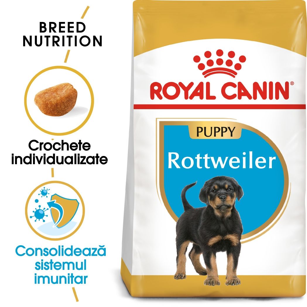 Royal Canin Rottweiler Puppy Hrana Uscata Caine Junior