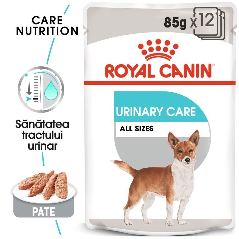 Royal Canin Urinary Care Adult Hrana Umeda Caine, Sanatatea Tractului Urinar (pate), 12 X 85 G