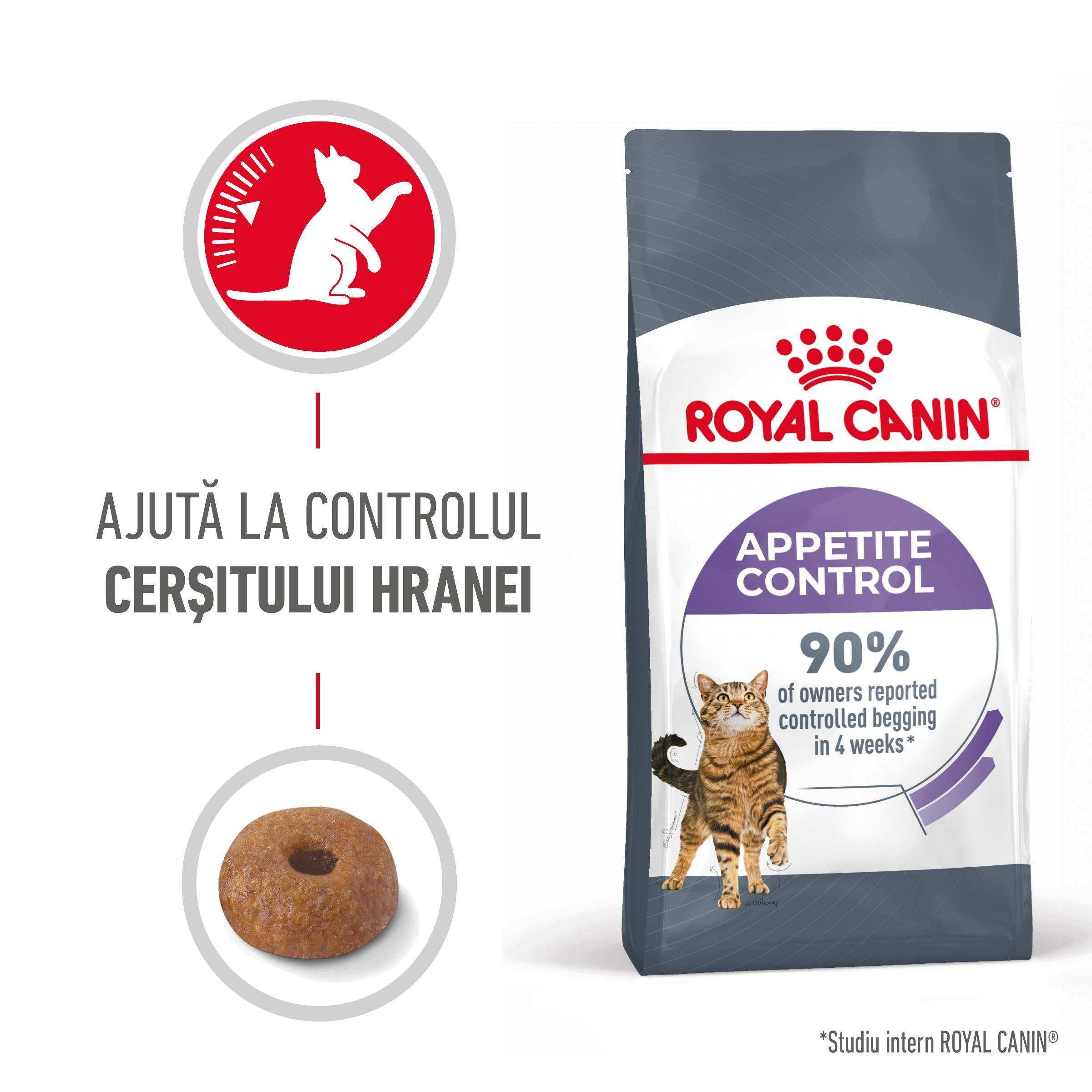 Royal Canin Appetite Control Care Adult hrana uscata pisica sterilizata, reglarea apetitului