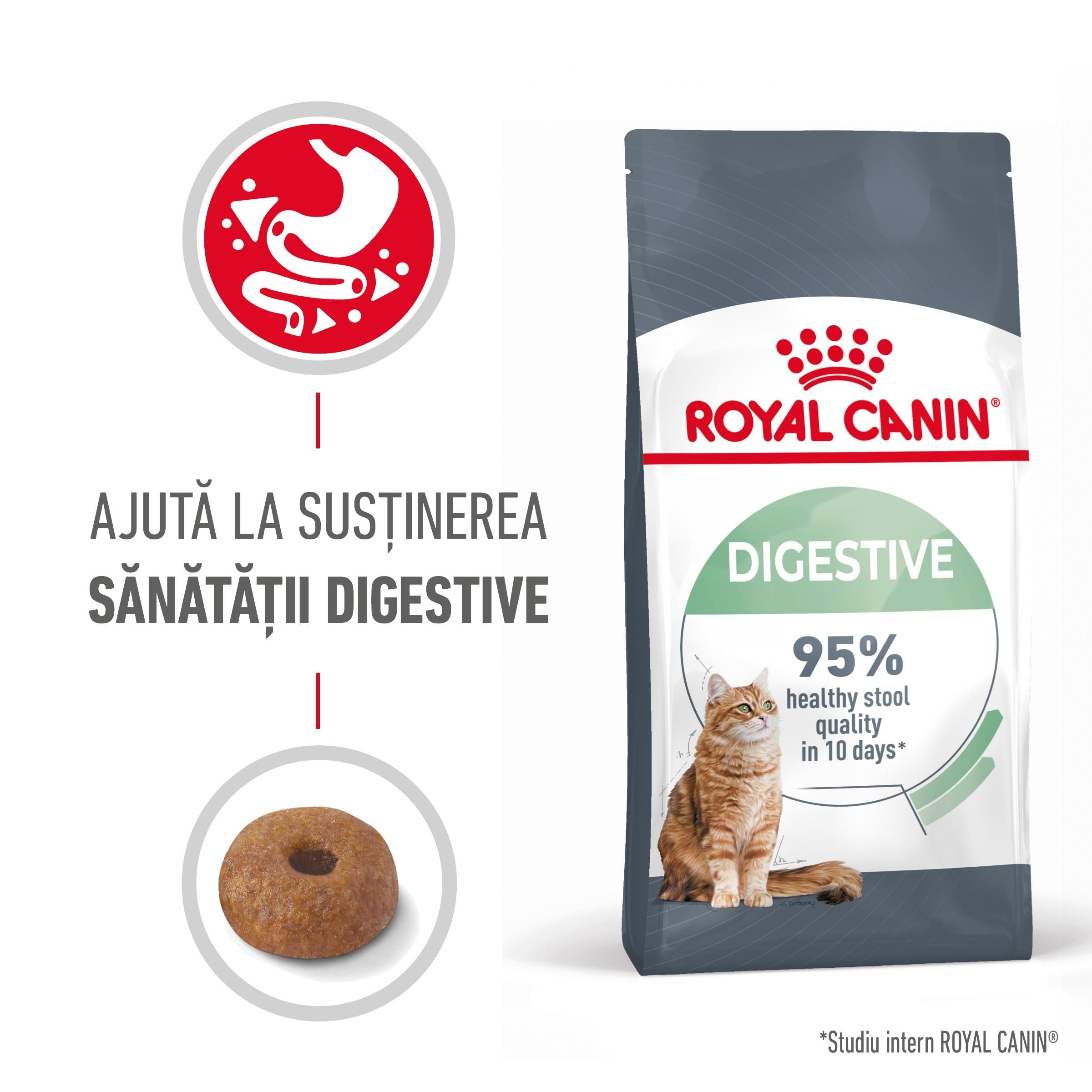 Royal Canin Digestive Care Adult hrana uscata pisica, confort digestiv, 4 kg