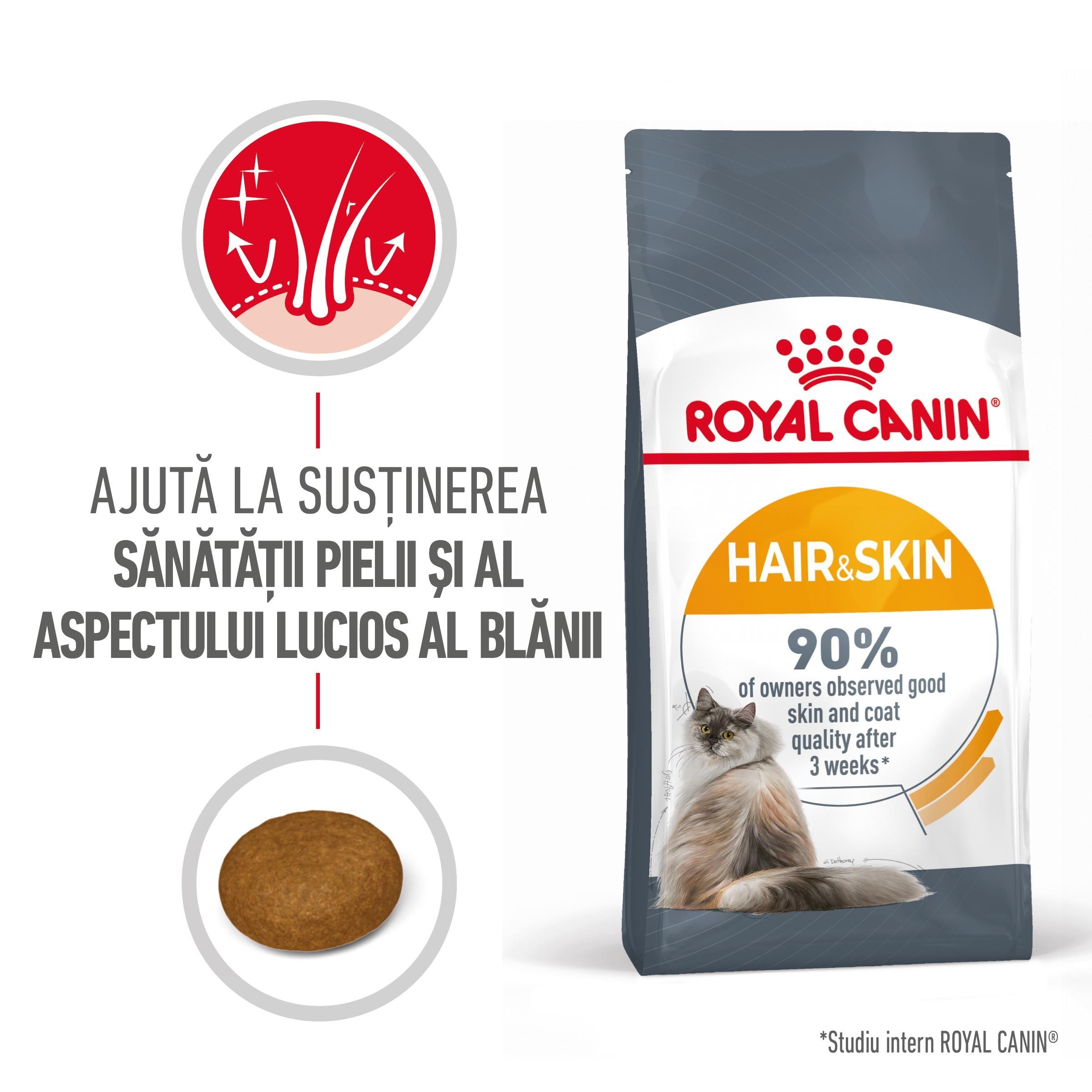 Royal Canin Hair&Skin Care Adult hrana uscata pisica, piele si blana, 10 kg