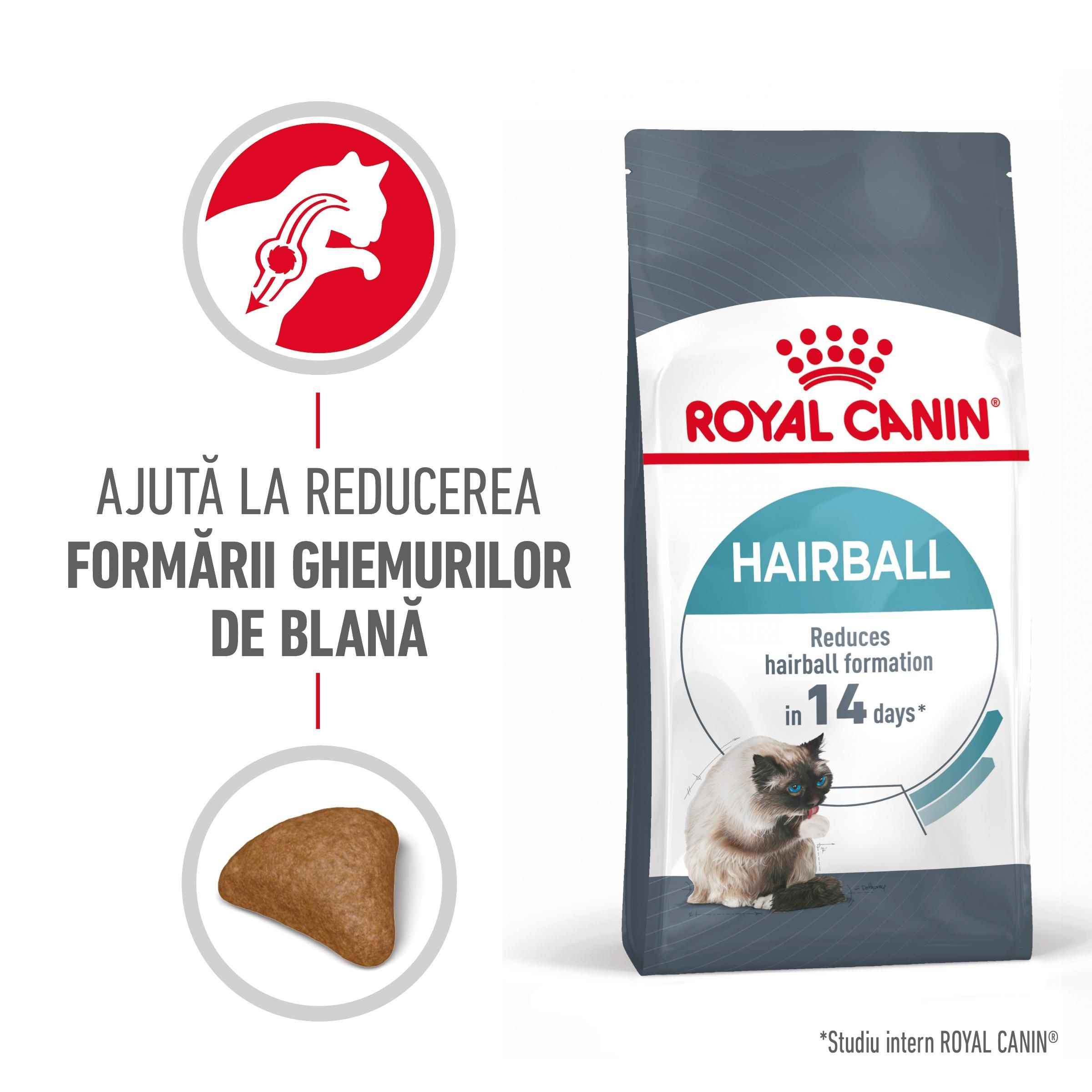 Royal Canin Hairball Care Adult hrana uscata pisica, limitarea ghemurilor de blana