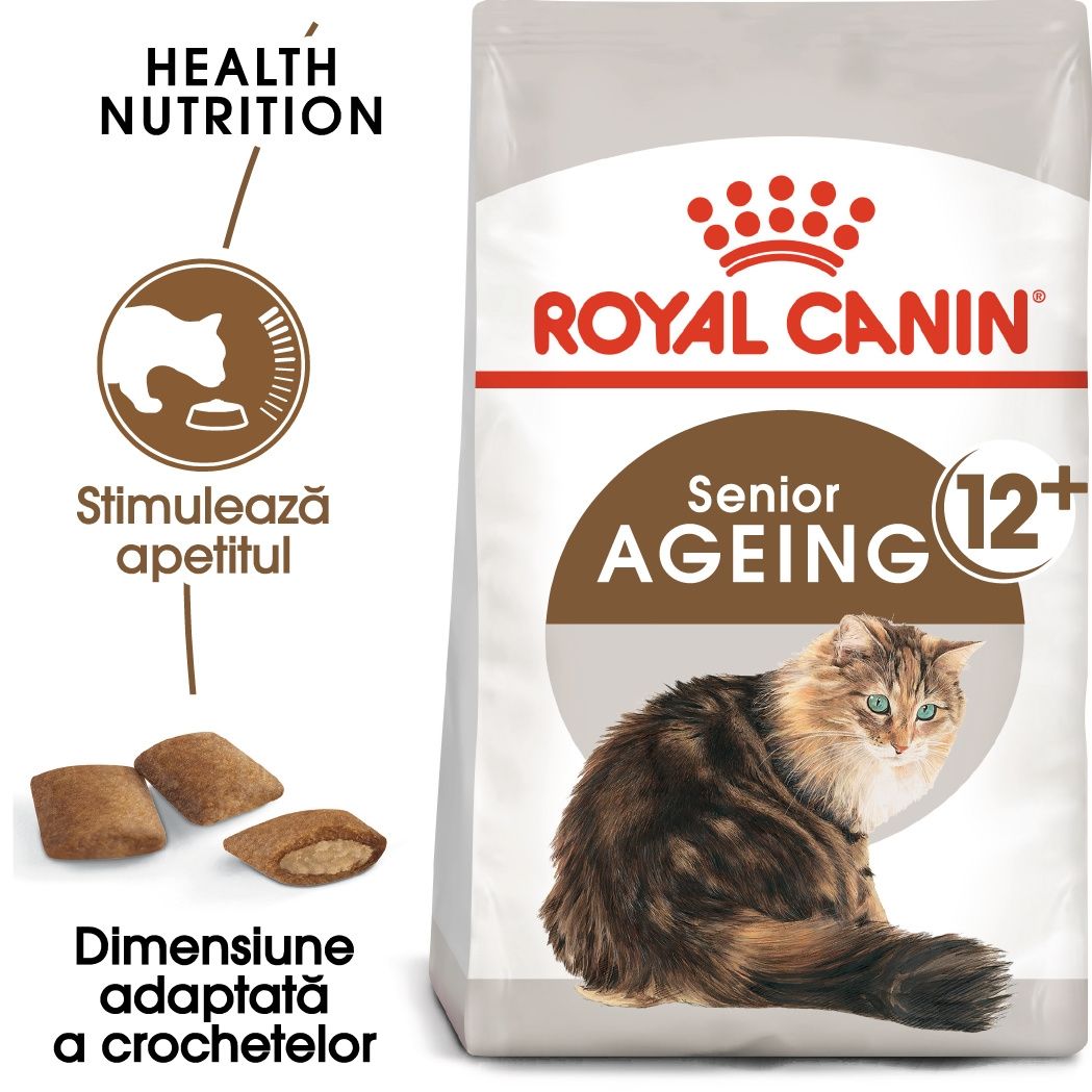 Royal Canin Ageing 12+ hrana uscata pisica senior, 4 kg