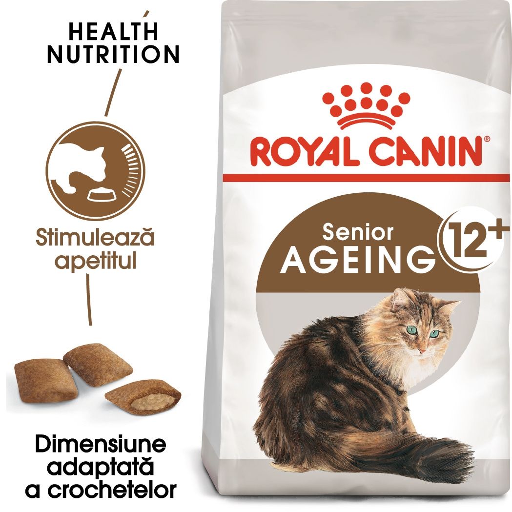 Royal Canin Ageing 12+ hrana uscata pisica senior 12+ imagine 2022