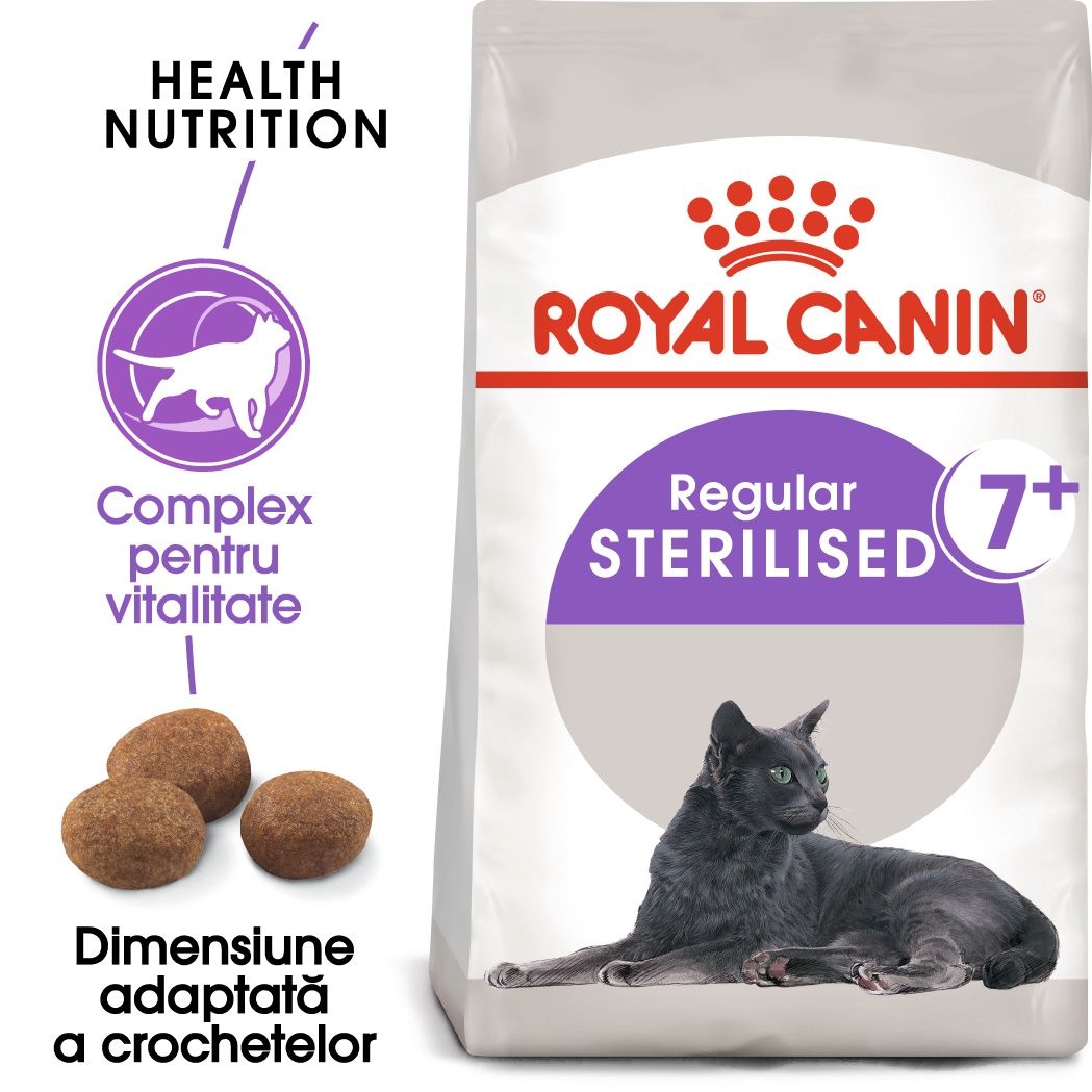 Royal Canin Sterilised 7+ Hrana Uscata Pisica Sterilizata