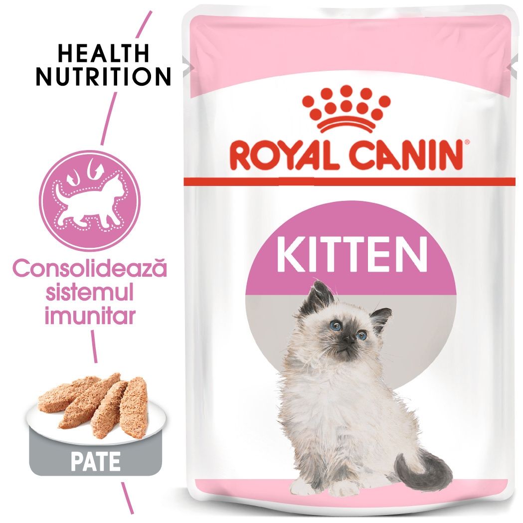 Royal Canin Kitten hrana umeda pisica (pate), 85 g (pate) imagine 2022