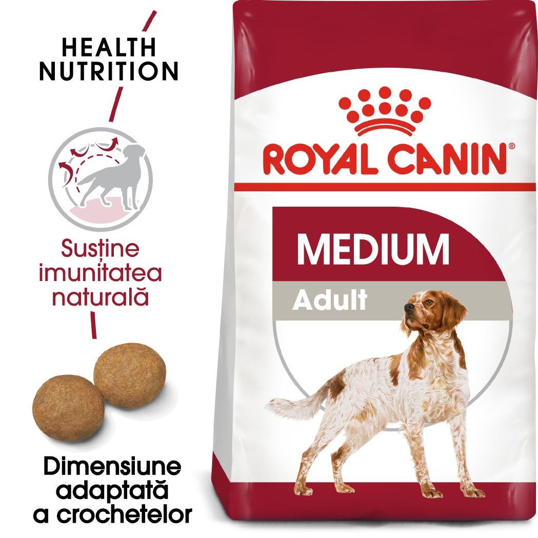 Royal Canin Medium Adult Hrana Uscata Caine
