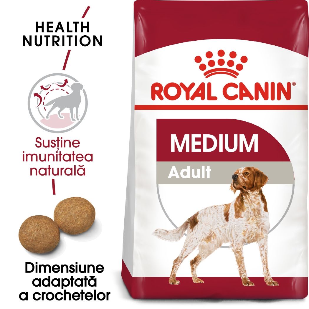 Royal Canin Medium Adult hrana uscata caine, 10 kg