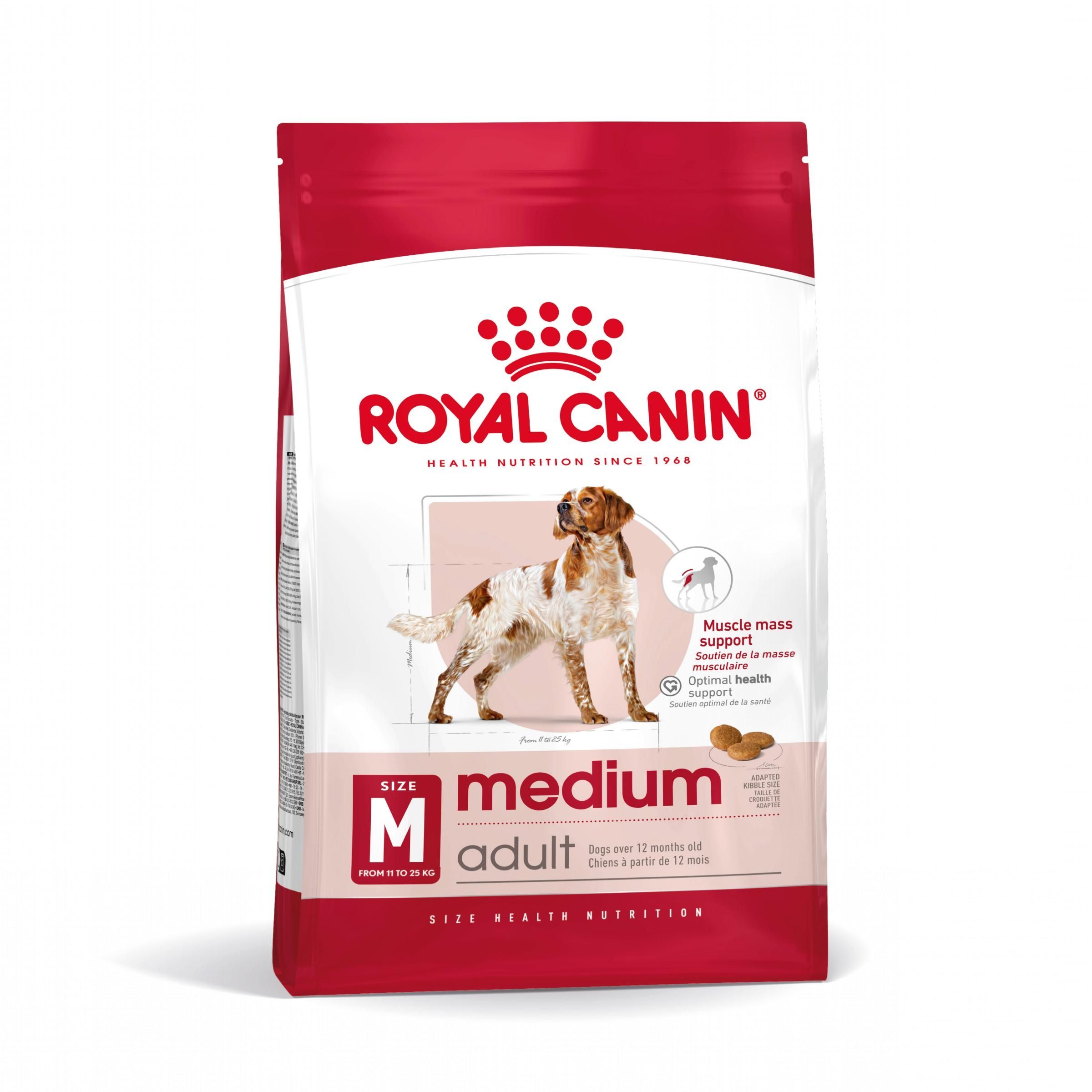 Royal Canin Medium Adult hrana uscata caine, 4 kg