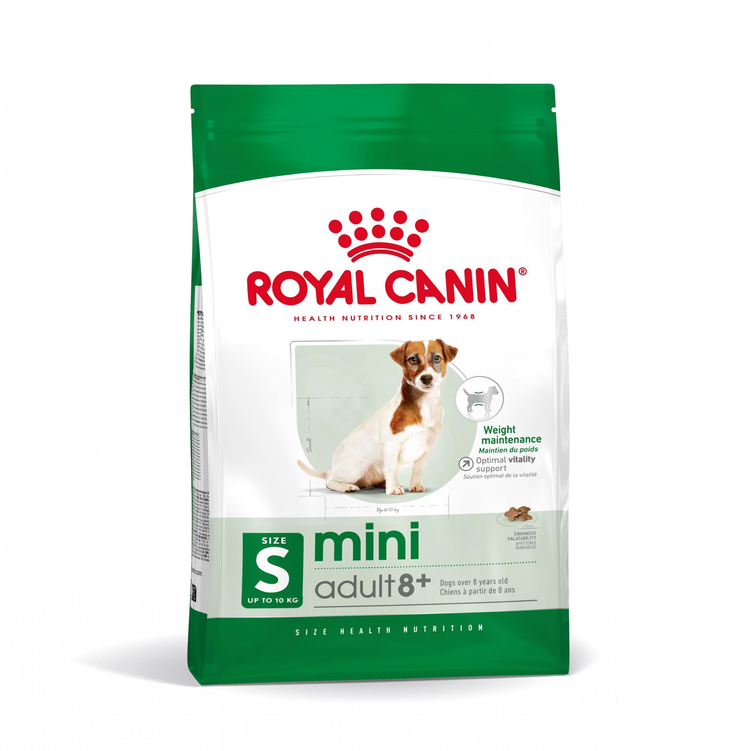 Royal Canin Mini Adult 8+ hrana uscata caine, 8 kg