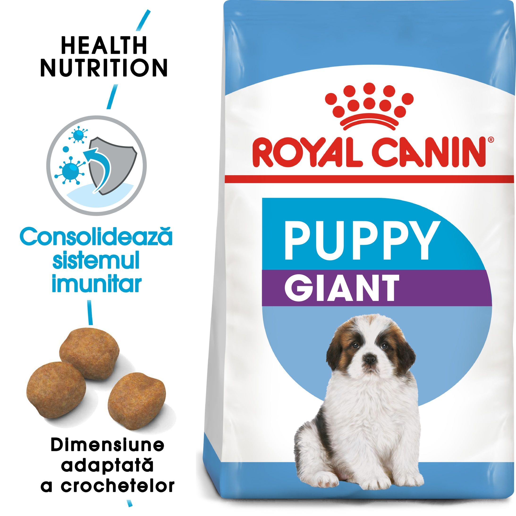 Royal Canin Giant Puppy hrana uscata caine junior etapa 1 de crestere Caine imagine 2022