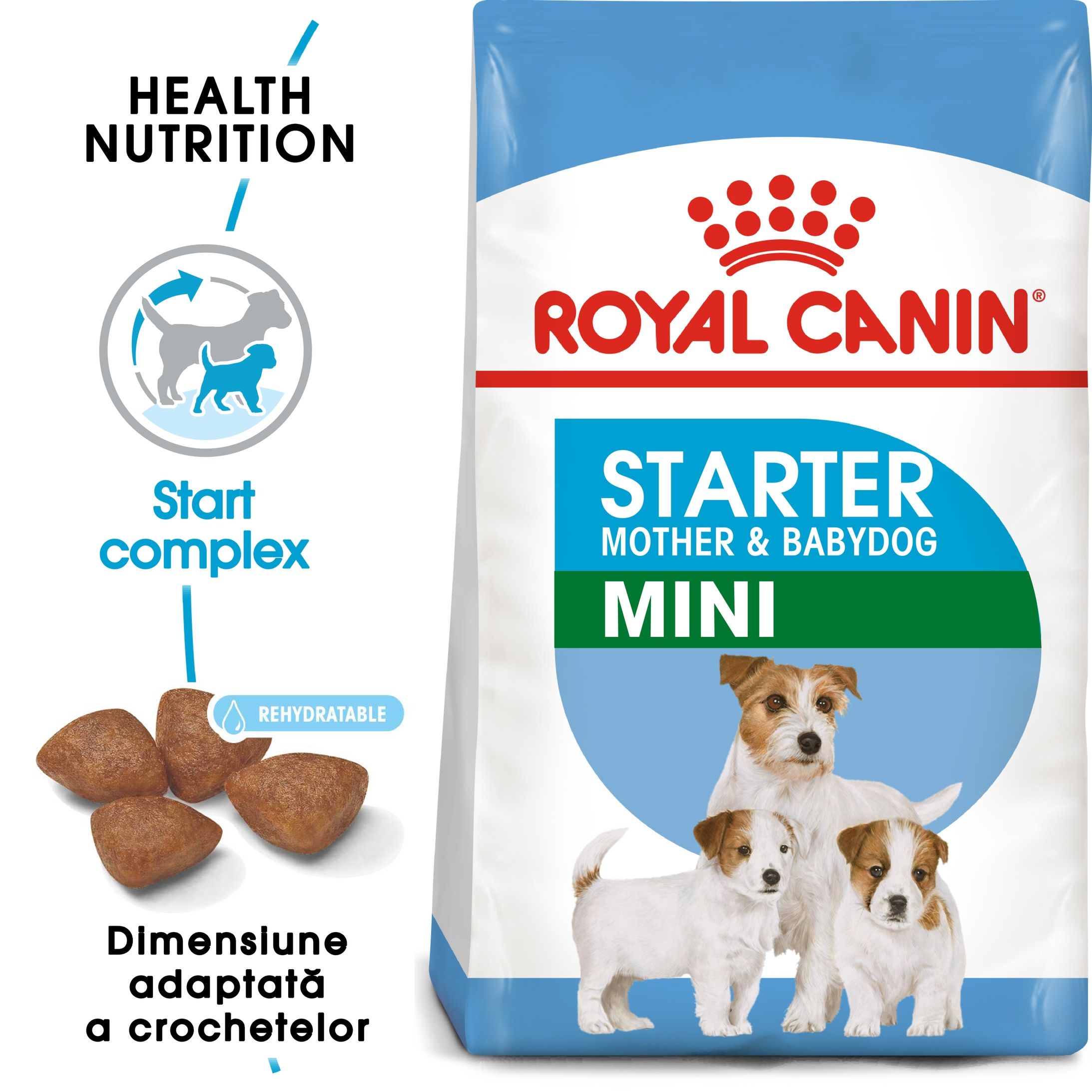 Royal Canin Mini Starter Mother & Babydog, Mama Si Puiul, Hrana Uscata Caine