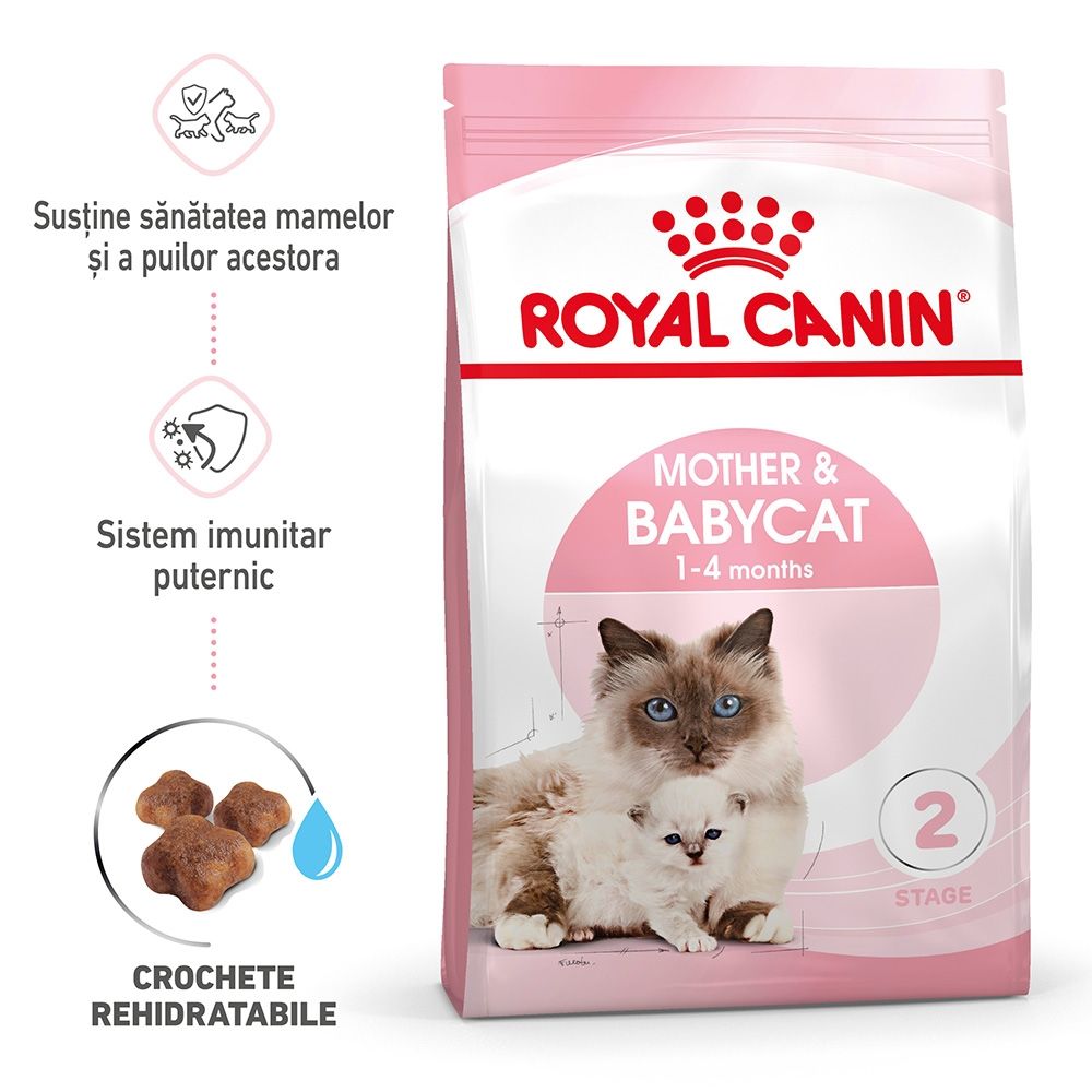 Royal Canin Mother & BabyCat hrana uscata pisica, mama si puiul, 400 g