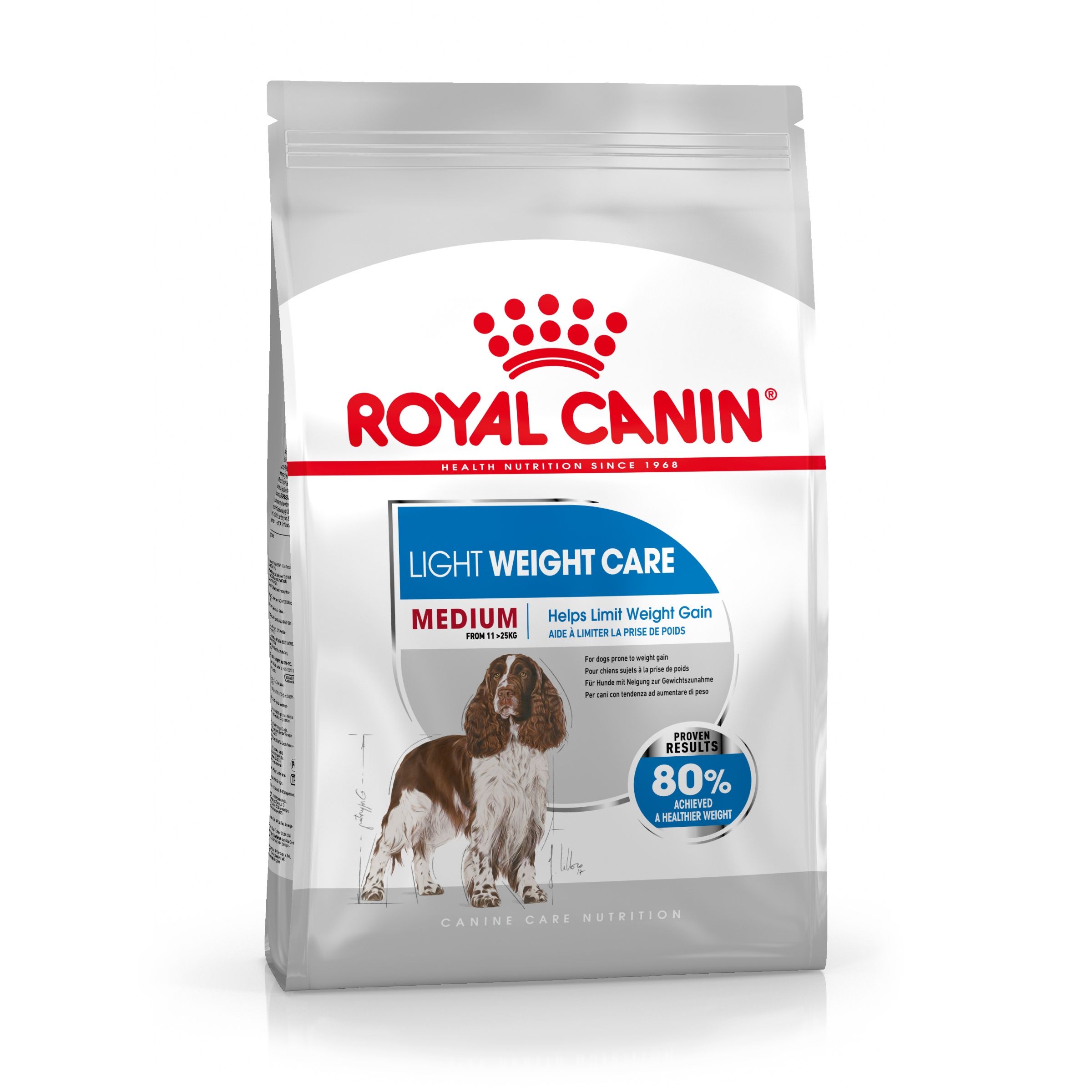 Royal Canin Medium Light Weight Care Adult hrana uscata caine, limitarea greutatii, 12 kg