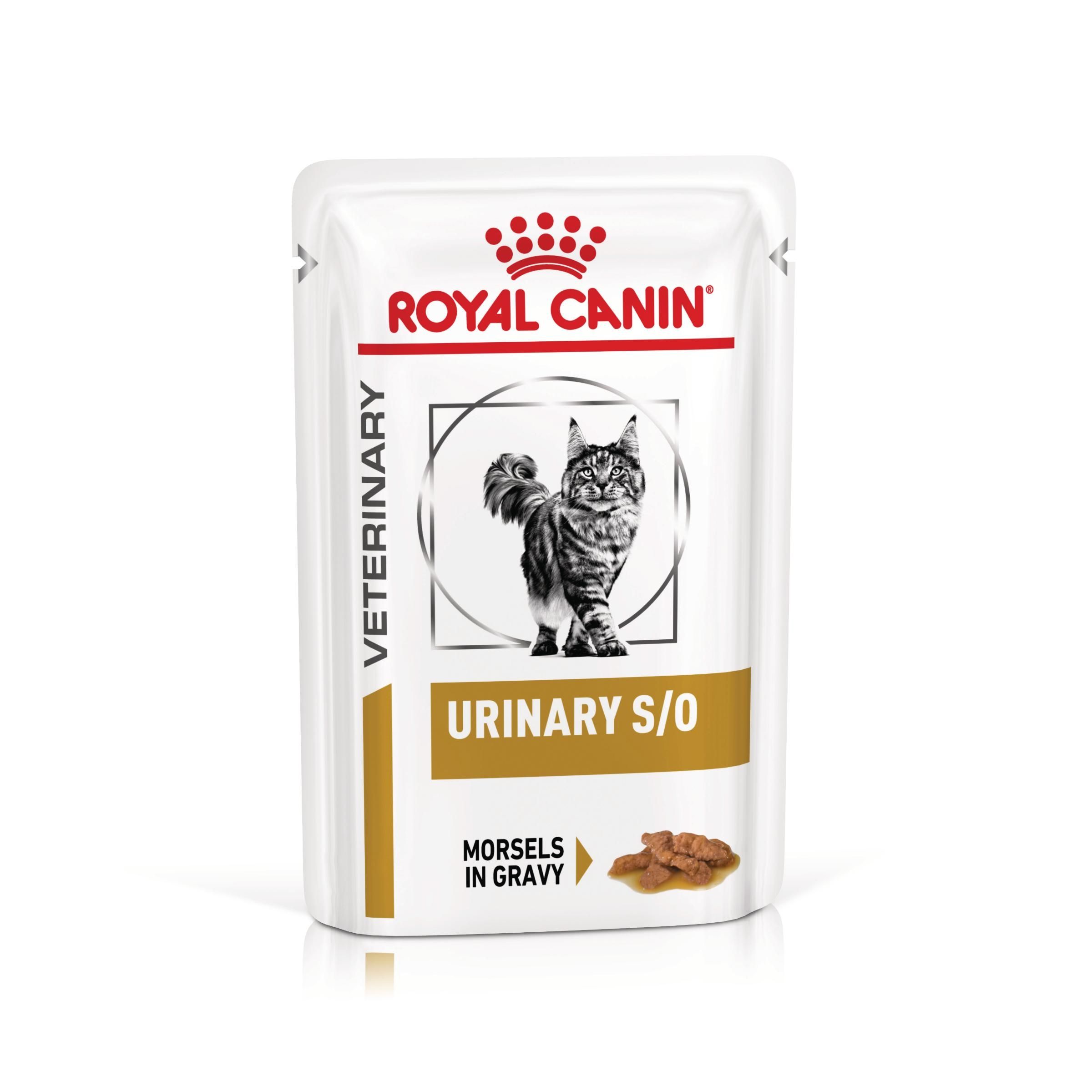 ROYAL CANIN Urinary S/O, dieta veterinara pisici, sistem urinar, (in sos), 85 g
