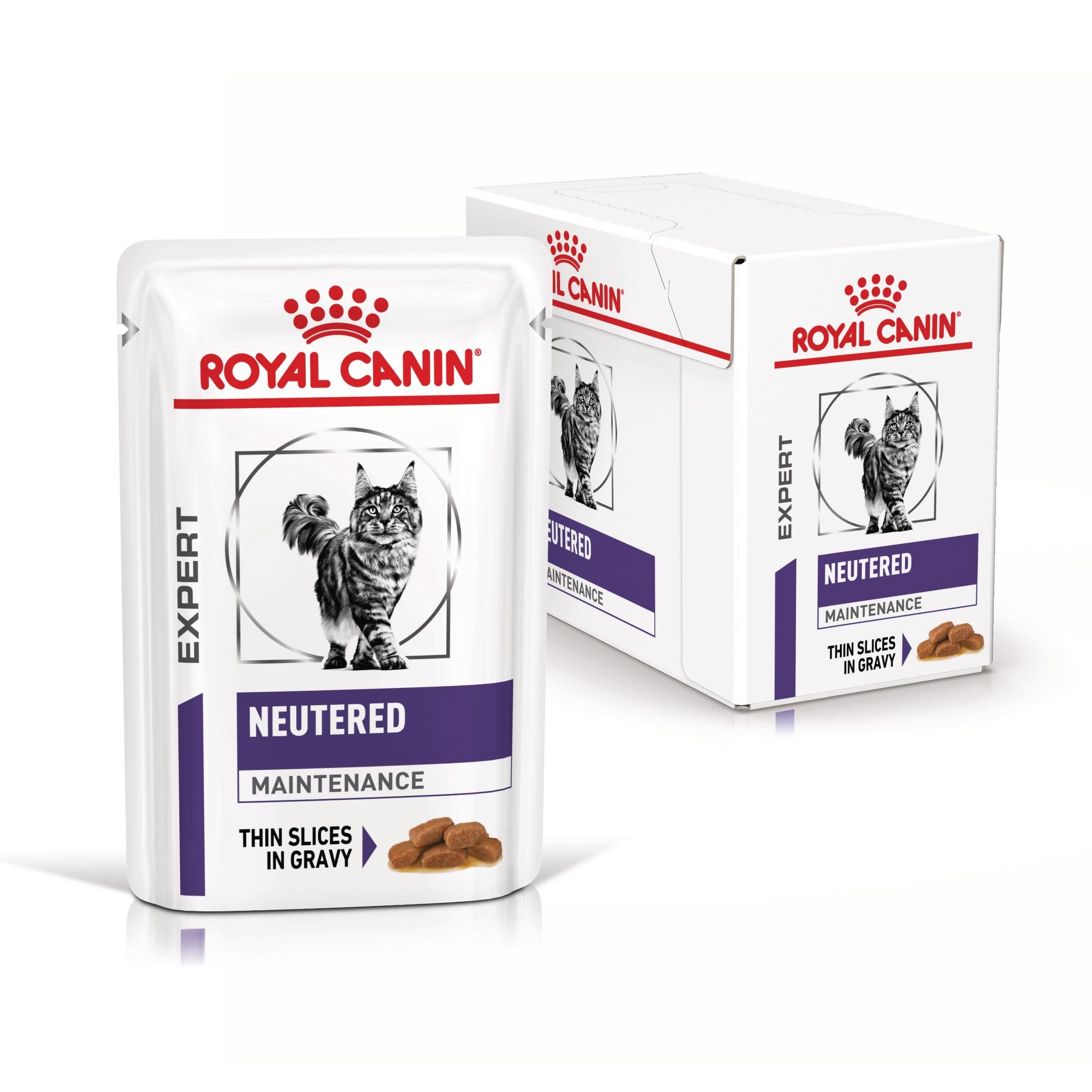 ROYAL CANIN Neutered Maintenance, dieta veterinara pisici, managementul greutatii, 12x85 g