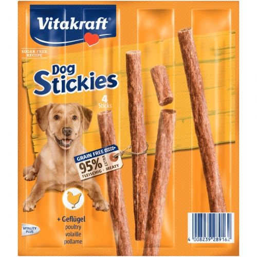 Recompense pentru caini, Vitakraft Dog Stickies Pasare 4 buc, 44 g Delicii-Caini 2023-09-26 3