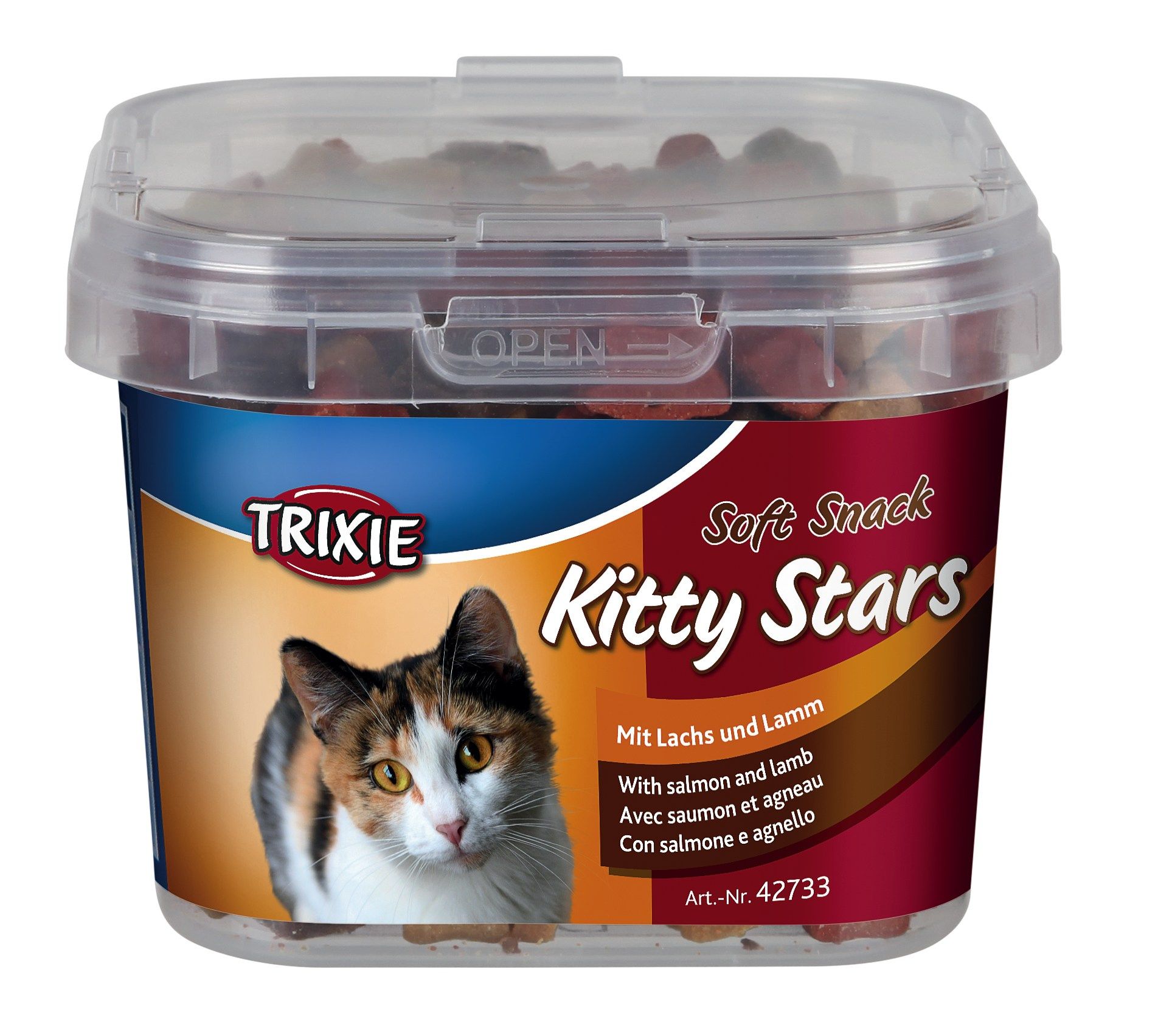 Recompense Kitty Star 140 g cu Somon si Miel 42733