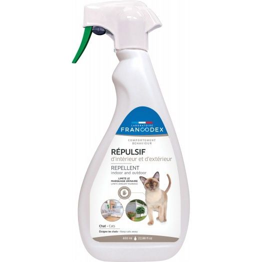 Francodex, Spray Repulsiv Int-Ext Cat, 650 ml 650