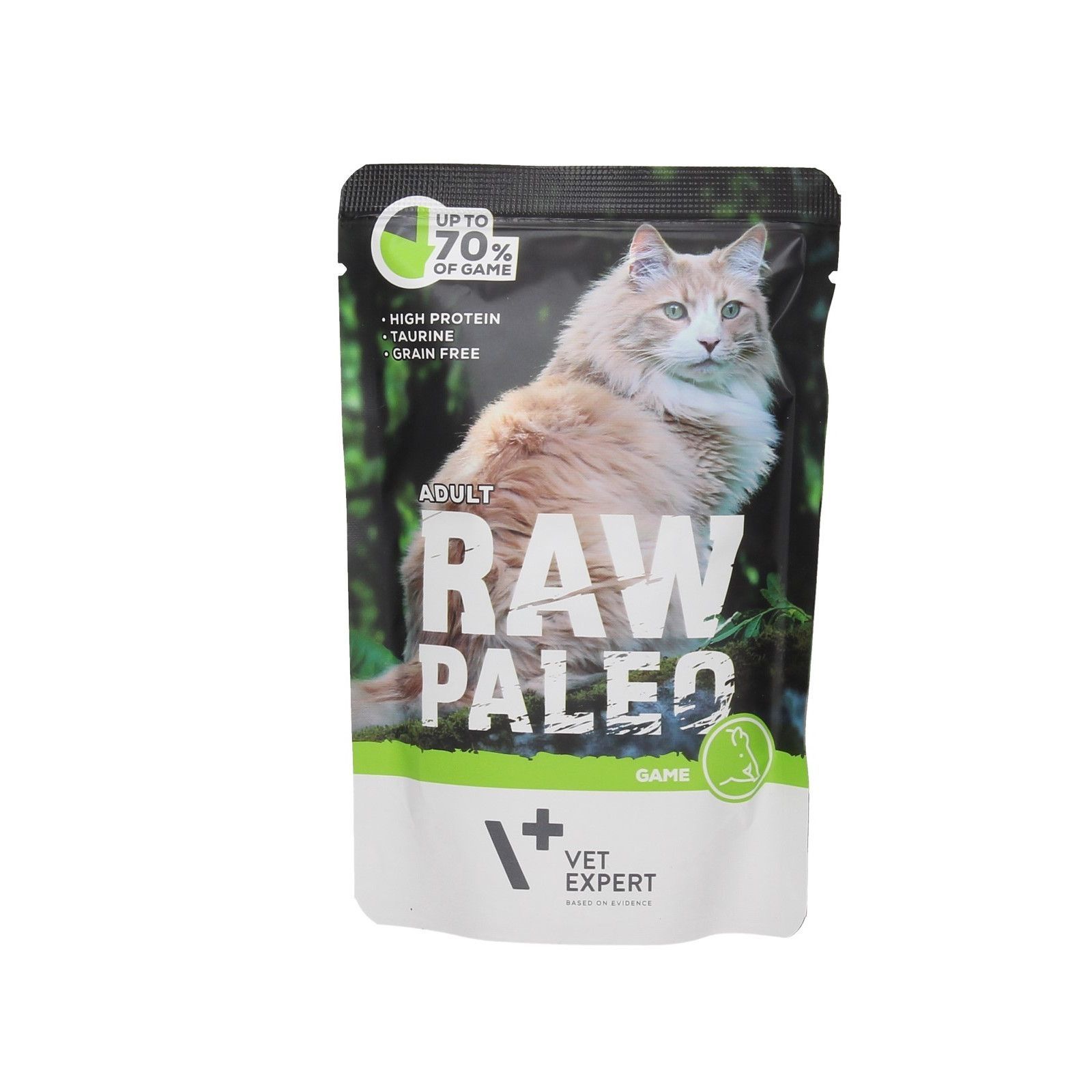 Raw Paleo Cat, Adult, Vanat, 100 g 100 imagine 2022