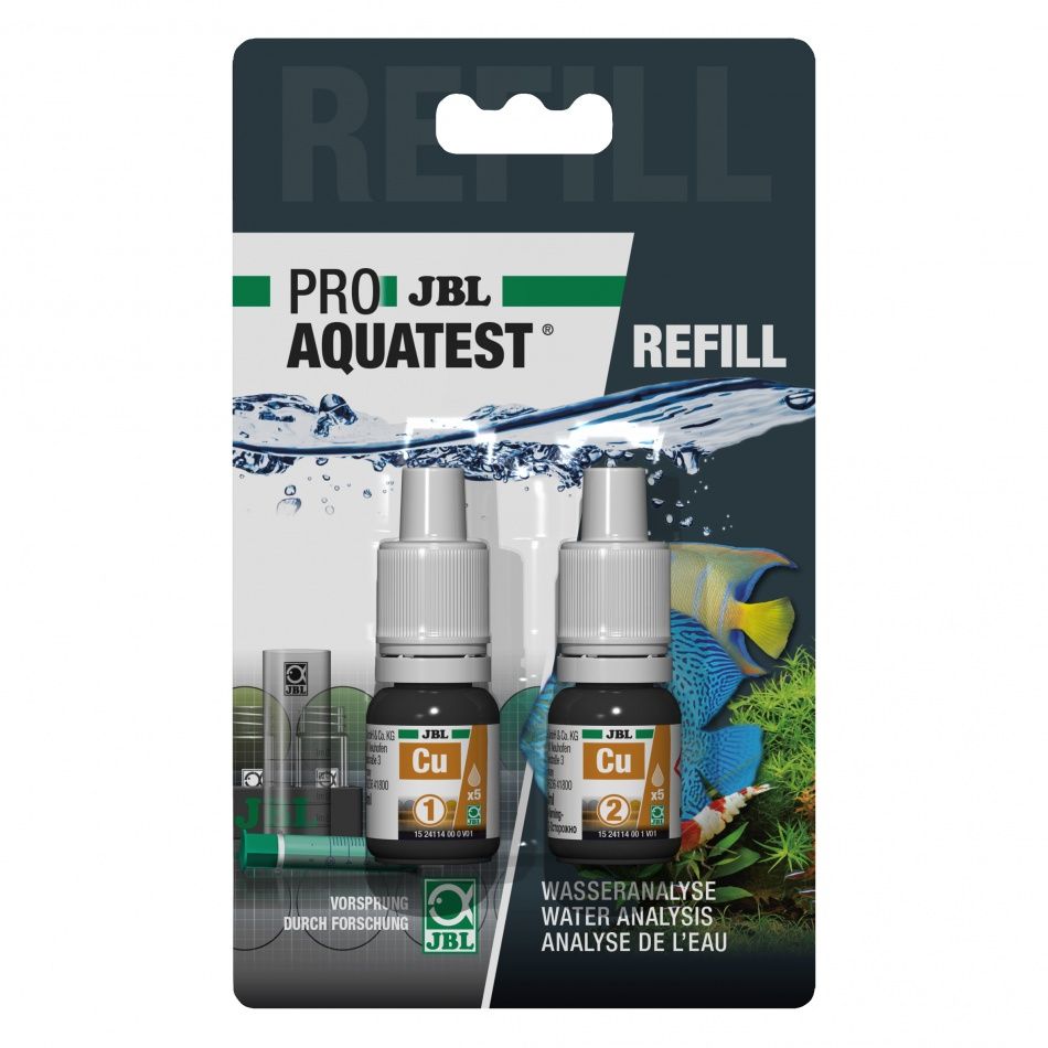 Rezerva test apa JBL PRO AQUATEST Cu Kupfer Refill