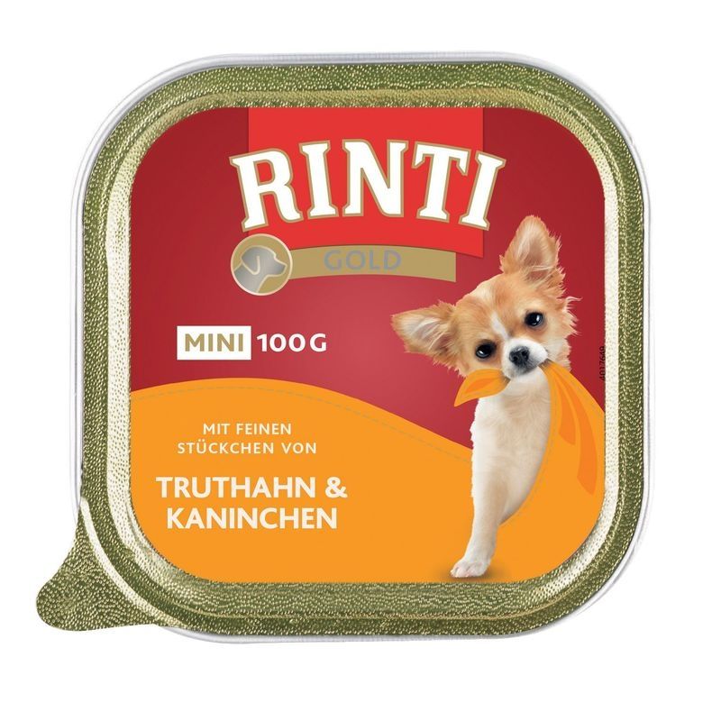 Rinti Gold Mini Pate Curcan si Iepure, 100 g