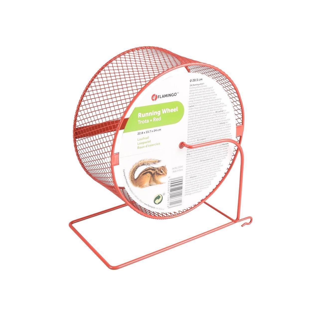 Roata Carusel pentru Rozatoare, Rosu, cu Suport, Flamingo, 20.5 cm