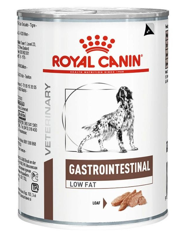 Royal Canin Gastro Intestinal Low Fat Dog, 410 g 410