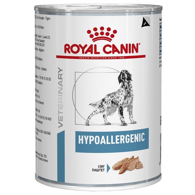 Royal Canin Hypoallergenic Dog conserva, 400 g (conserva)