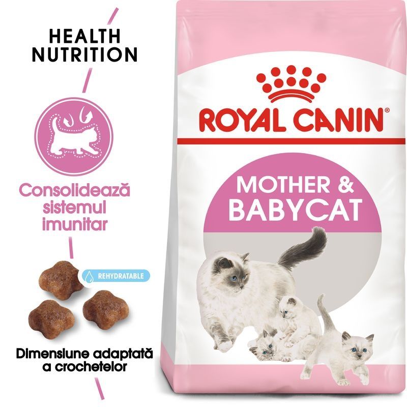 Royal Canin Mother & BabyCat Hrana Uscata Pisica, Mama Si Puiul