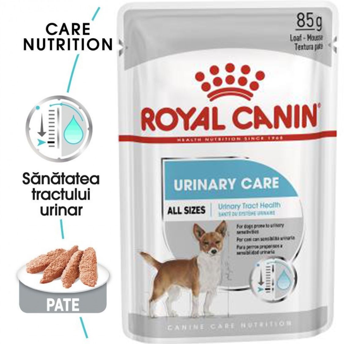 Royal Canin Urinary Care Adult hrana umeda caine, sanatatea tractului urinar (pate), 85 g (pate)