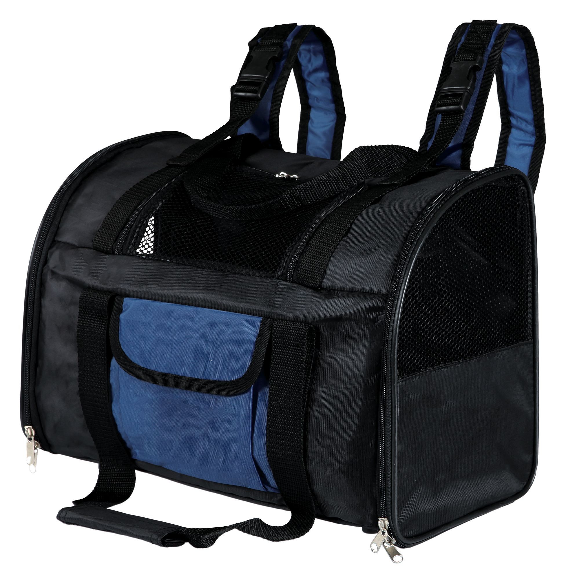 Rucsac Connor Nylon 42x30x21 cm Negru/Albastru 2882