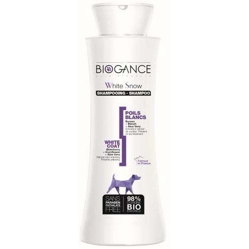 Sampon pentru caini Biogance Dog Shampoo White Aloe, 250 ml