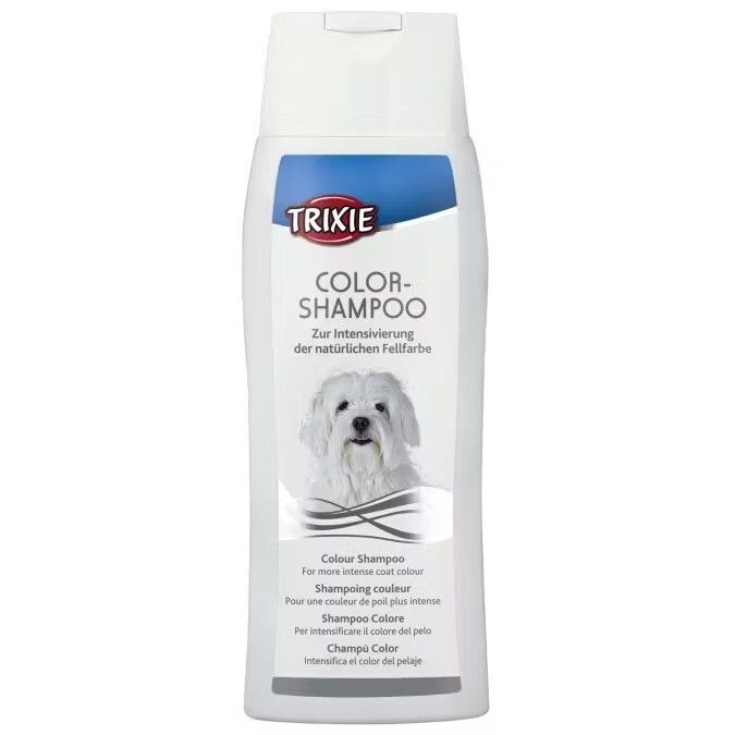 Sampon Caini Color cu Blana Alba, Trixie, 250 ml