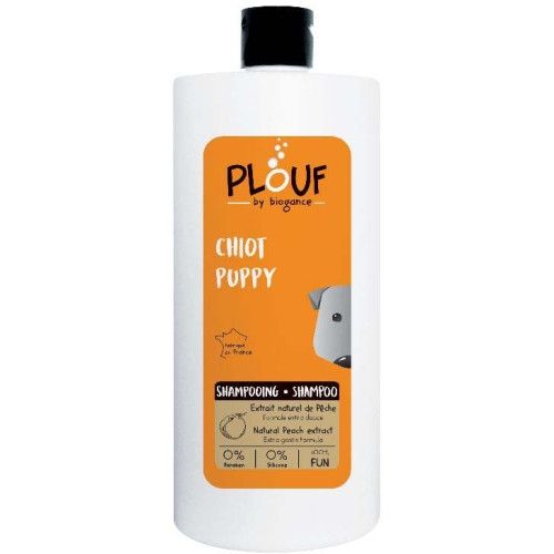 Sampon pentru catelusi Biogance Plouf Shampoo Puppy Peach, 200 ml