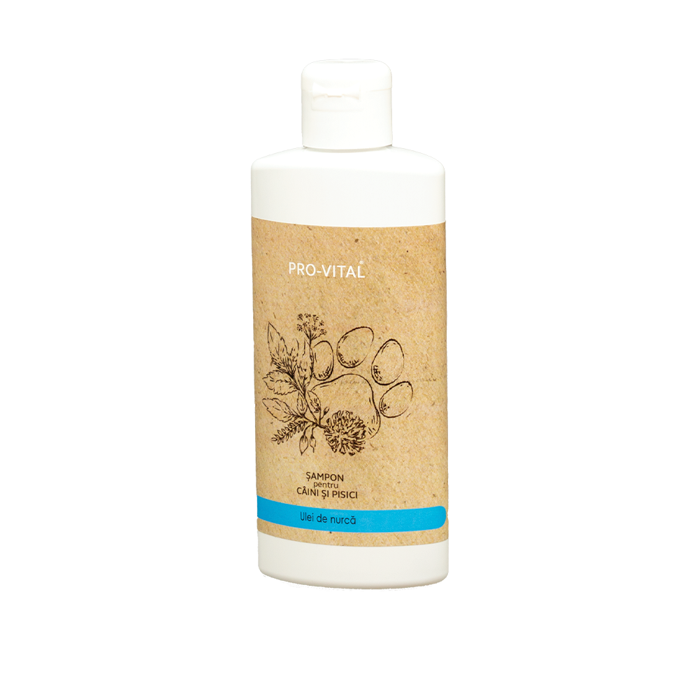 Sampon Pro Vital cu Ulei de nurca, caini si pisici, 200 ml