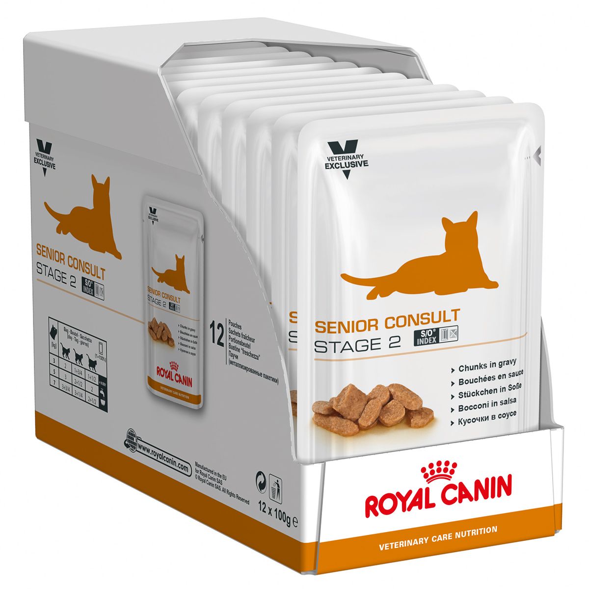 Royal Canin Senior Consult Stage II Cat 12 plicuri x 85 g