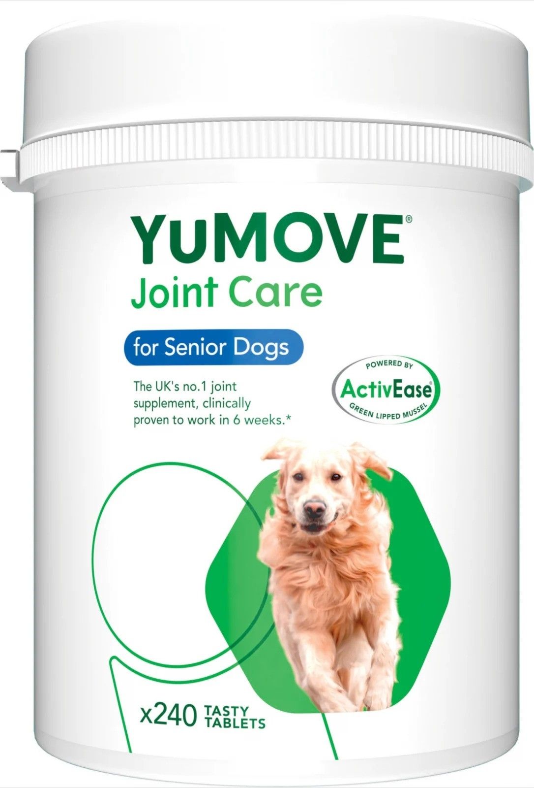 YuMOVE Joint Care for Senior Dogs, 240 tablete