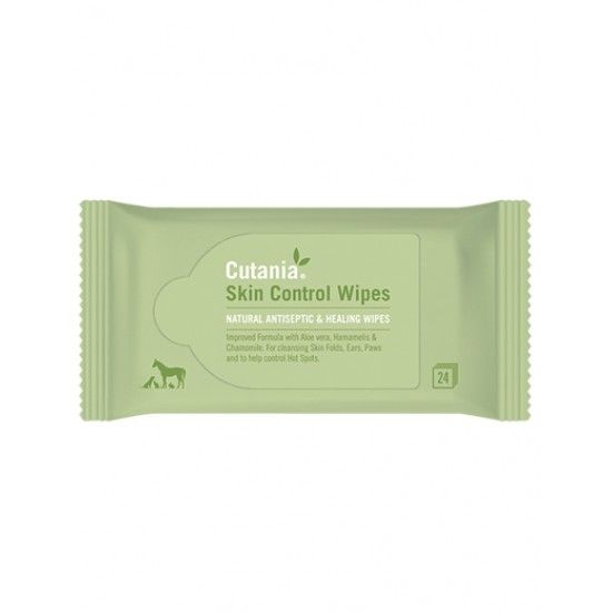 Cutania Skin Control Wipes, VetNova, 24 Buc