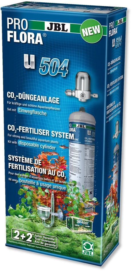 Set fertilizare CO2 JBL ProFlora u504