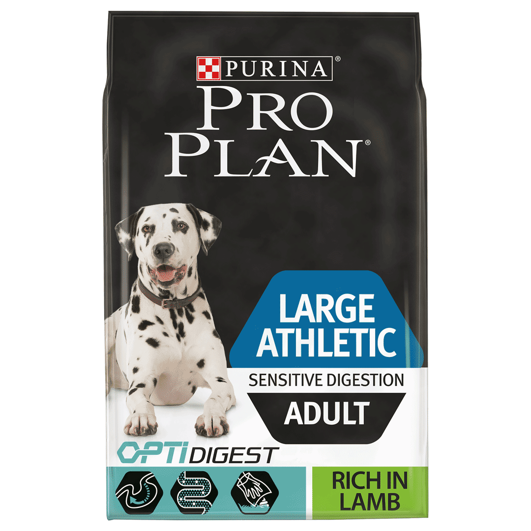 PRO PLAN Dog, Large Athletic Sensitive Digestion Lamb, 14 Kg