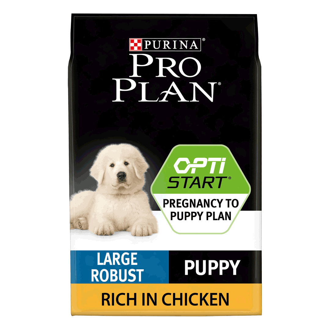 PRO PLAN Dog, Large Robust Puppy OPTISTART Chicken, 3 Kg