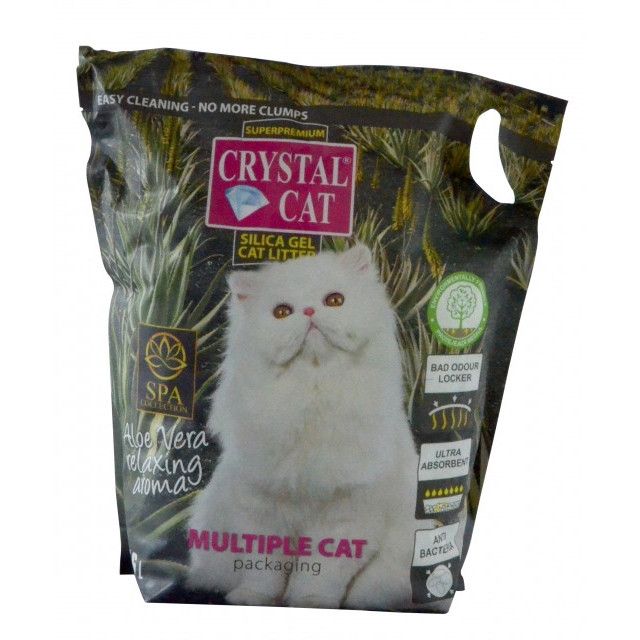 CRYSTAL CAT NISIP SILICATIC ALOE 7.6 L Nisip Igienic 2023-09-26