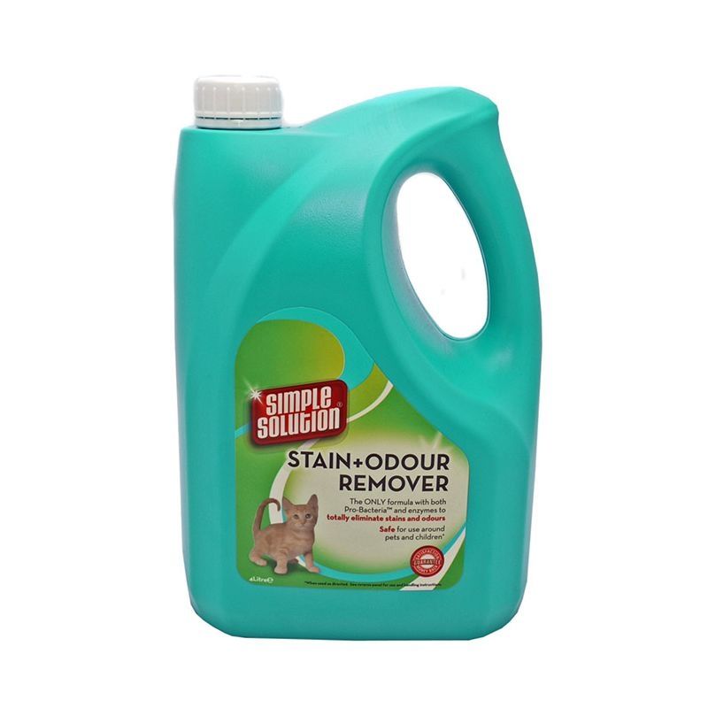 Simple Solution Cat Stain and Odour Remover, 4 l and